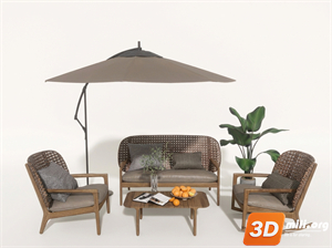Outdoor Sofa Skp Files